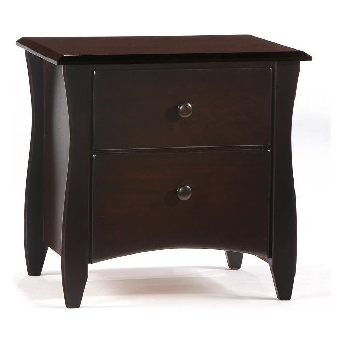 Night and Day Furniture Clove 2 Drawer Nightstand - New Star Living