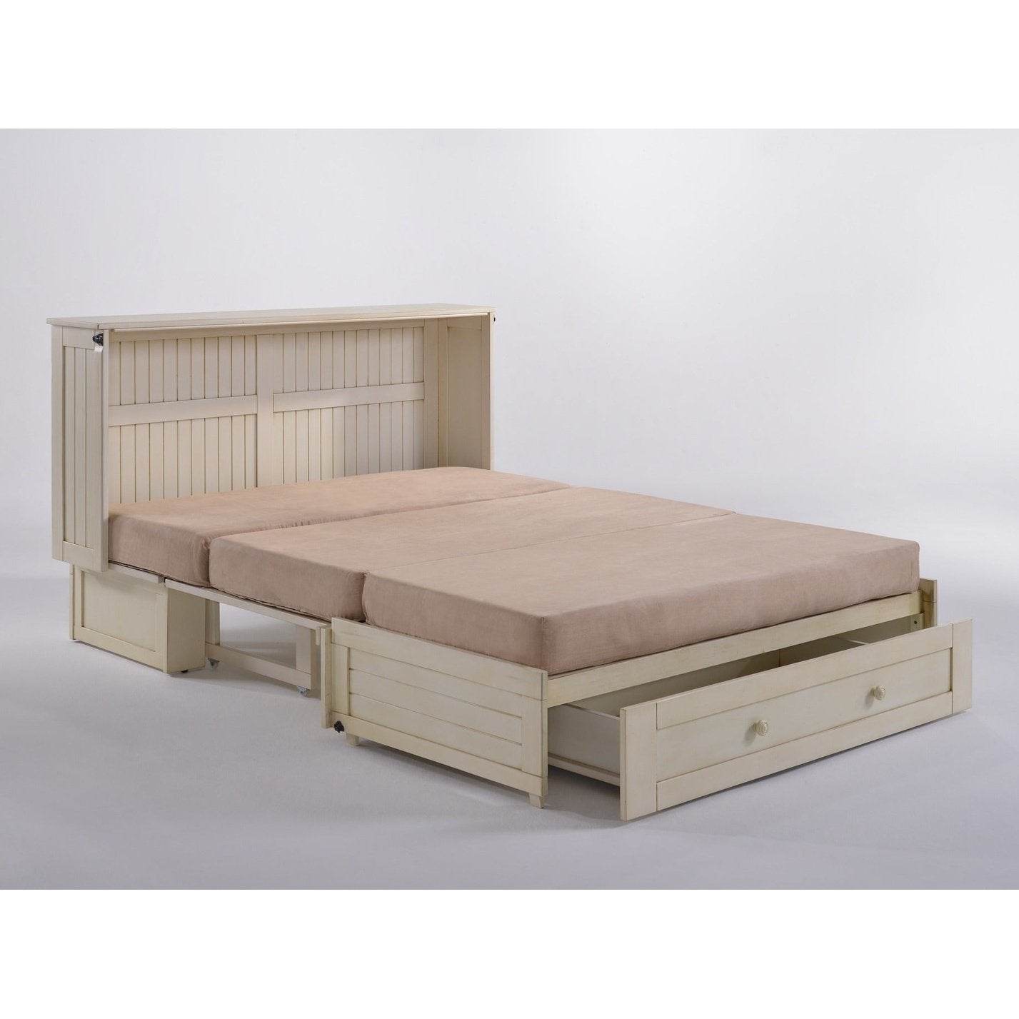 Night and Day Furniture Daisy Queen Murphy Cabinet Bed Complete - New Star Living