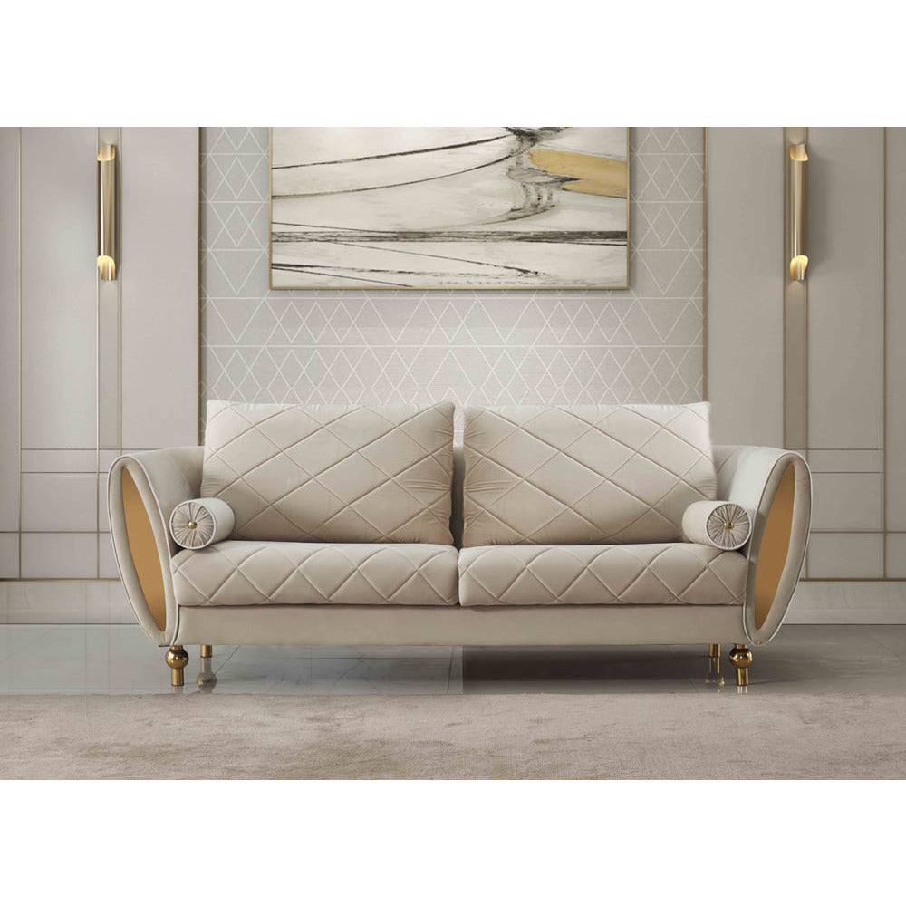 European Furniture - Sipario Vita Modern Beige Sofa - EF-22562-S - New Star Living