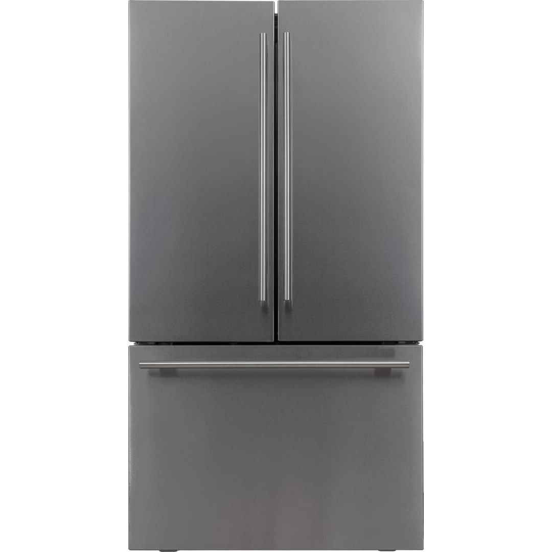 Forte 36" Freestanding Counter Depth Refrigerator with 20.9 cu. ft. and Internal Water Dispenser in Stainless Steel (FFD21ESCSS) - New Star Living