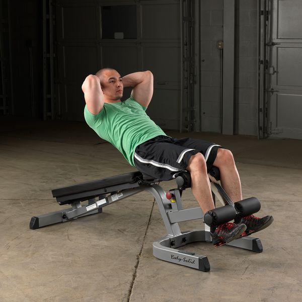 Body-Solid GFID71 Heavy Duty Flat Incline Decline Bench - New Star Living