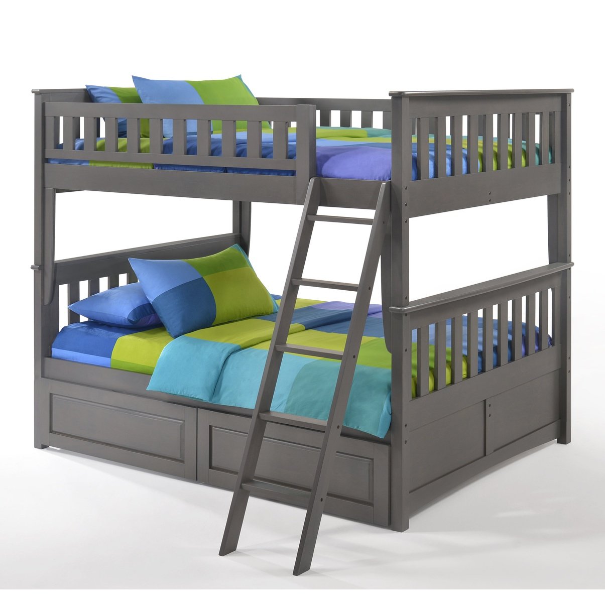 Night and Day Furniture Spices Ginger Full/Full Bunk Bed - New Star Living