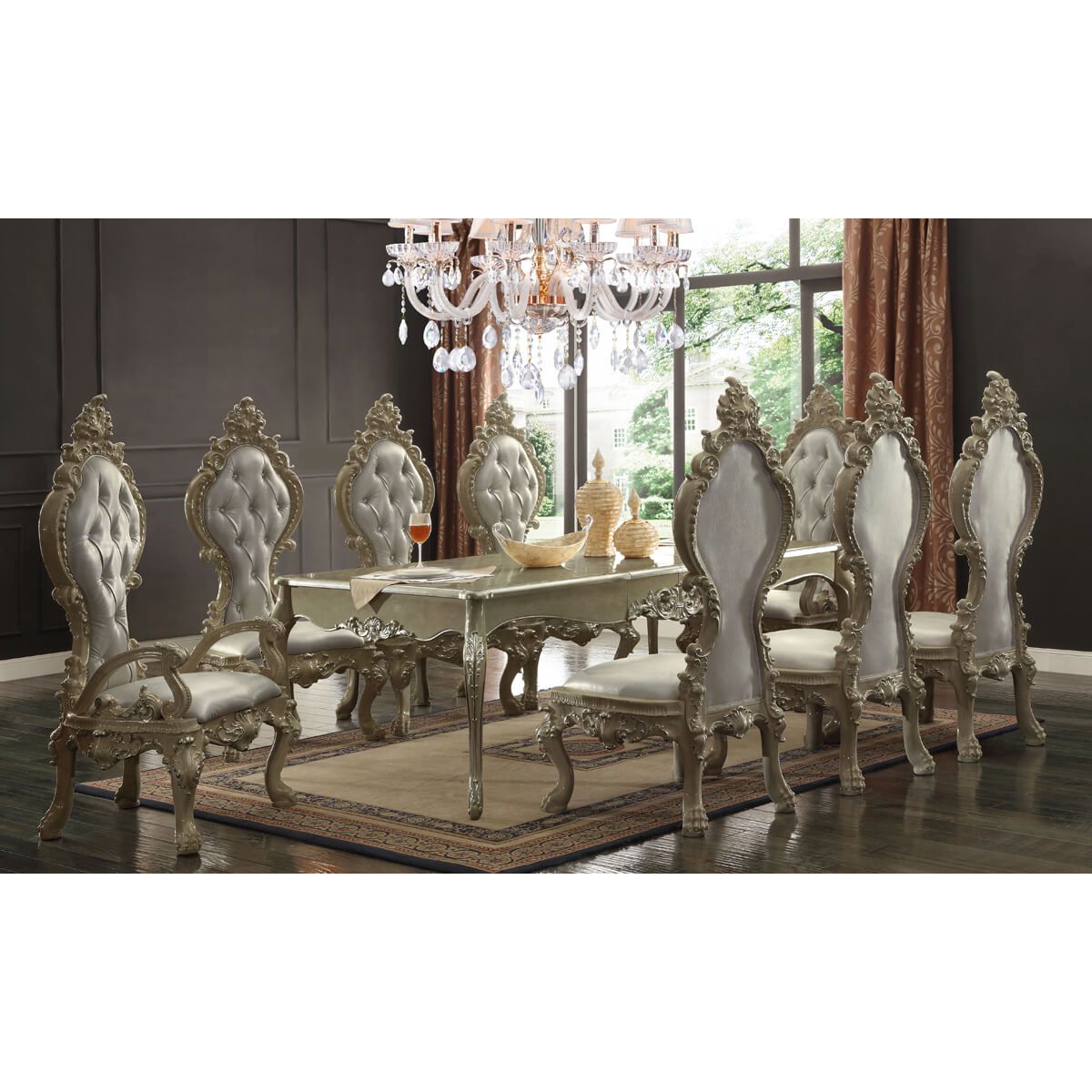 Homey Design HD-13012-G - DINING TABLE - New Star Living