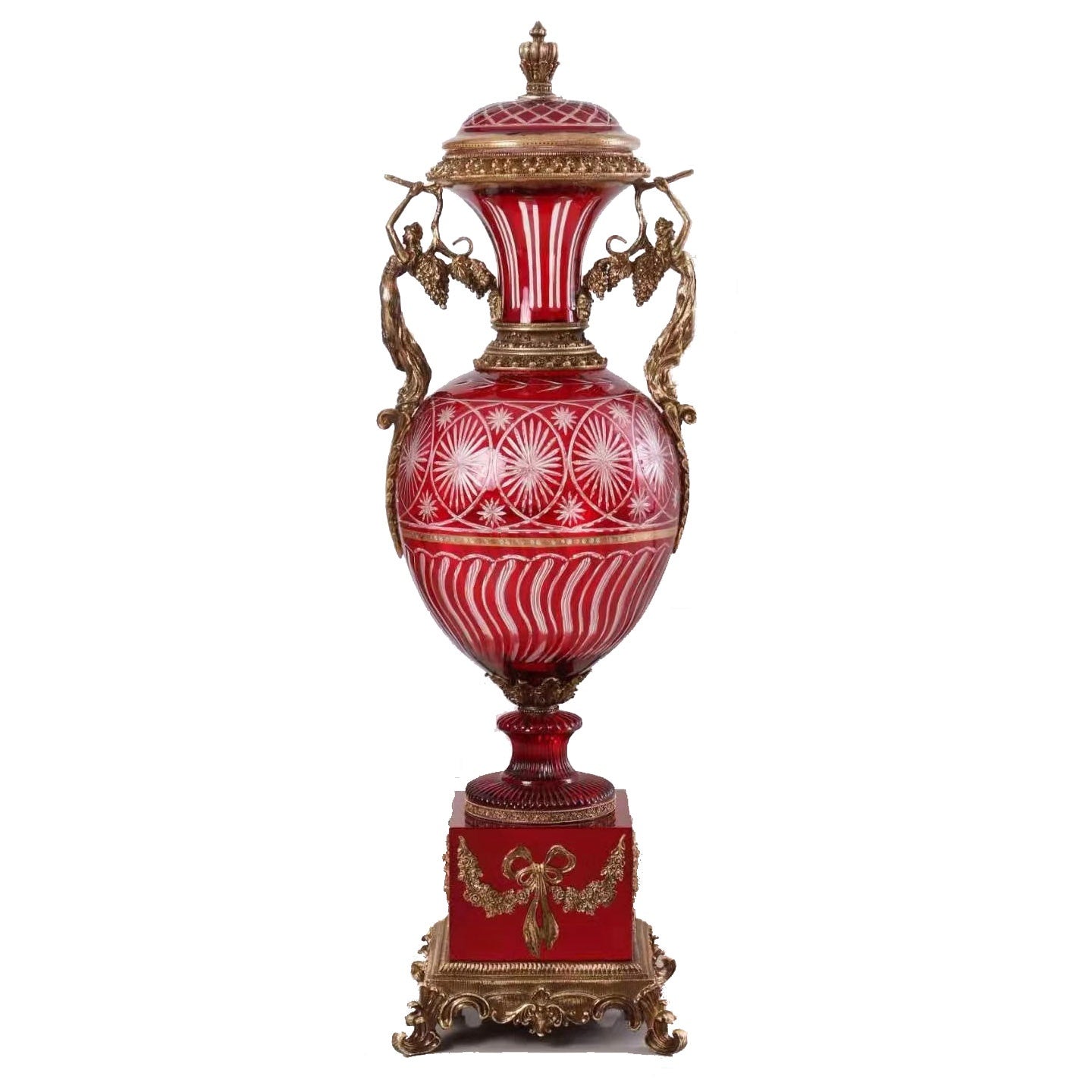 Homey Design HD-180083 - RUBY PALACE VASE - New Star Living
