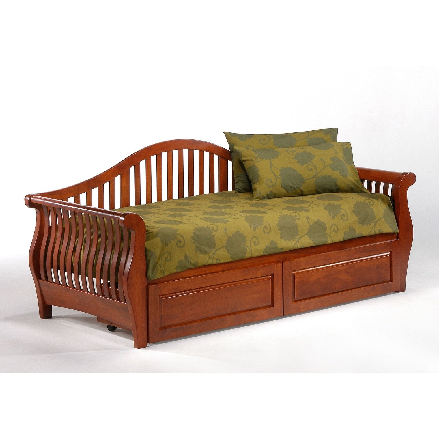 Night and Day Furniture Cherry Nightfall Daybed Complete - New Star Living