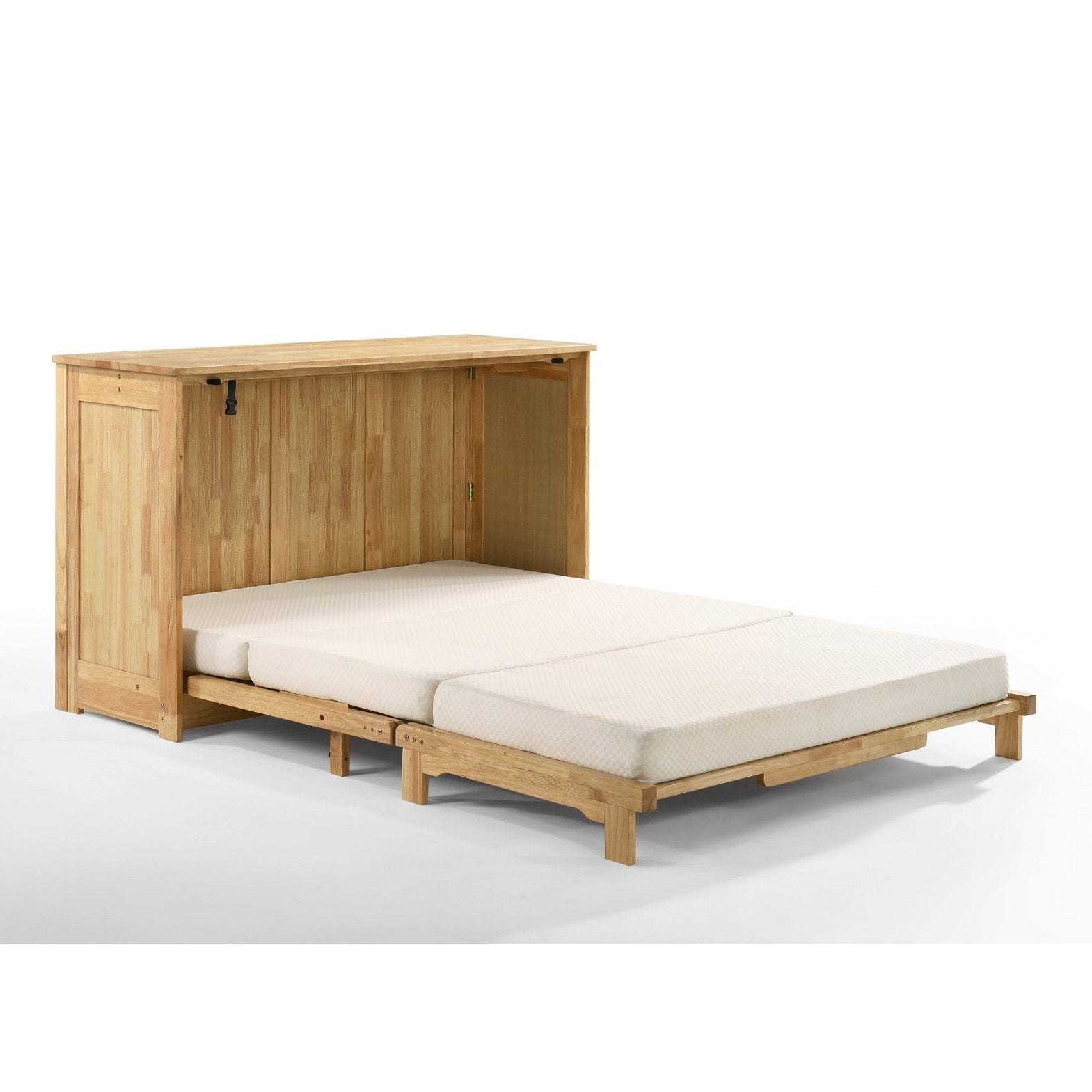 Night and Day Furniture Orion Twin/Full Murphy Cabinet Bed Complete - New Star Living