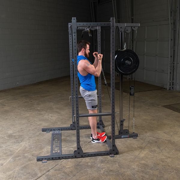 Body-Solid Powerline PLA500 Half Rack Lat Attachment - New Star Living
