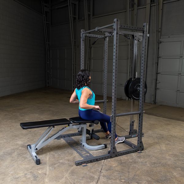 Body-Solid Powerline PLA500 Half Rack Lat Attachment - New Star Living