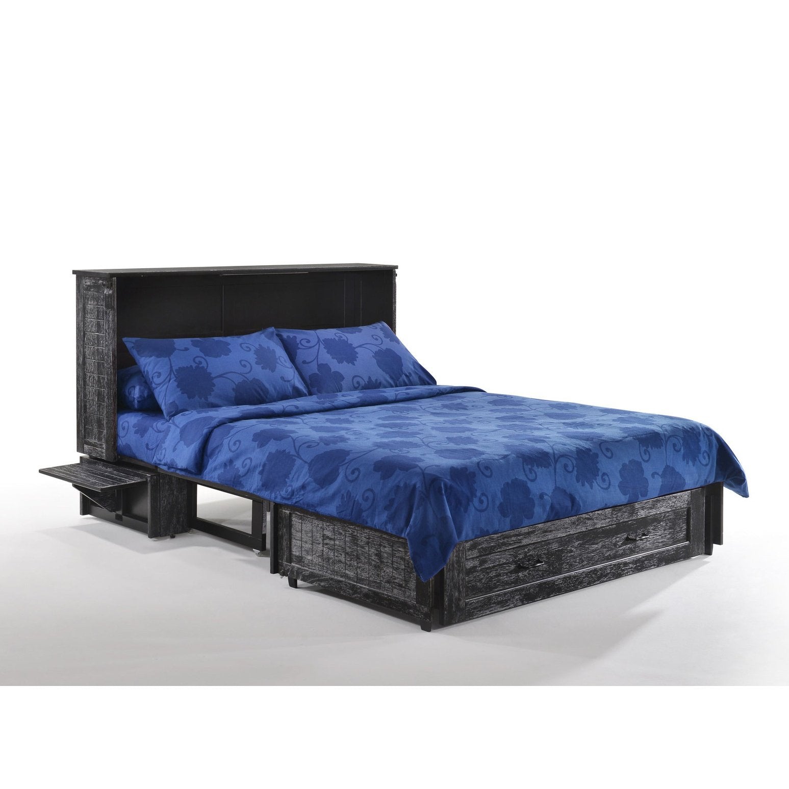 Night and Day Furniture Poppy Queen Murphy Cabinet Bed Complete - New Star Living