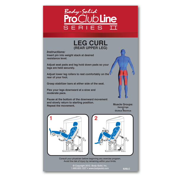 Body-Solid Pro Clubline S2SLC Series II Leg Curl - New Star Living