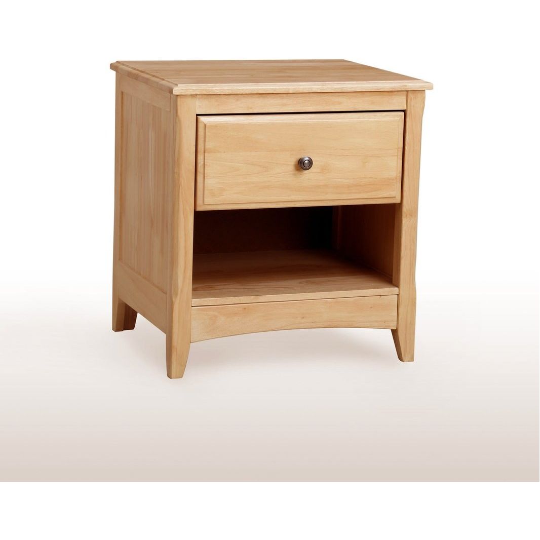 Night and Day Furniture Secrets 1 Drawer Nightstand