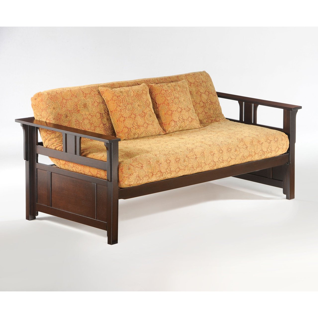 Night and Day Furniture Chocolate Teddy Roosevelt Daybed Complete