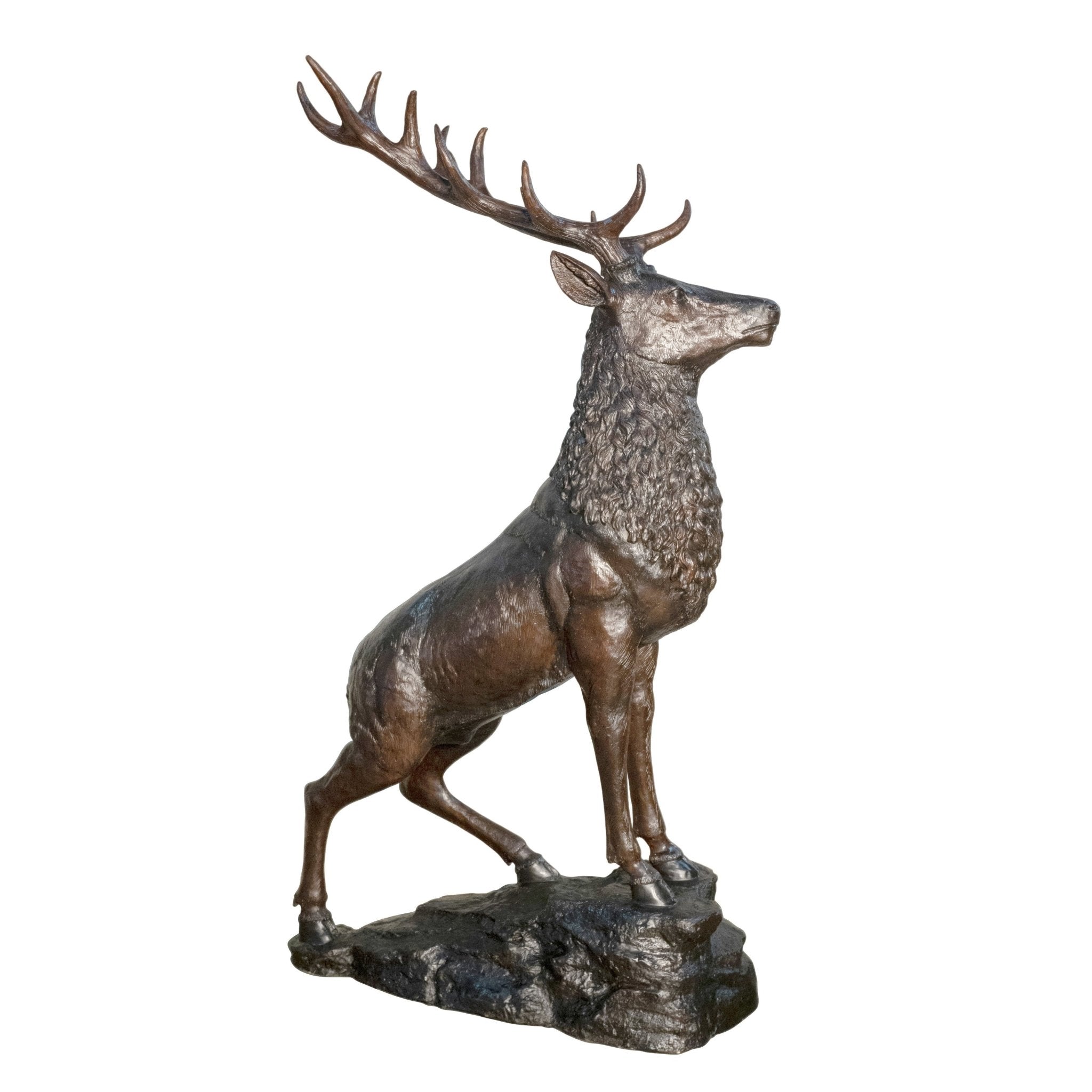 AFD Home Bronze Stag On Base 75 Inches Tall - New Star Living