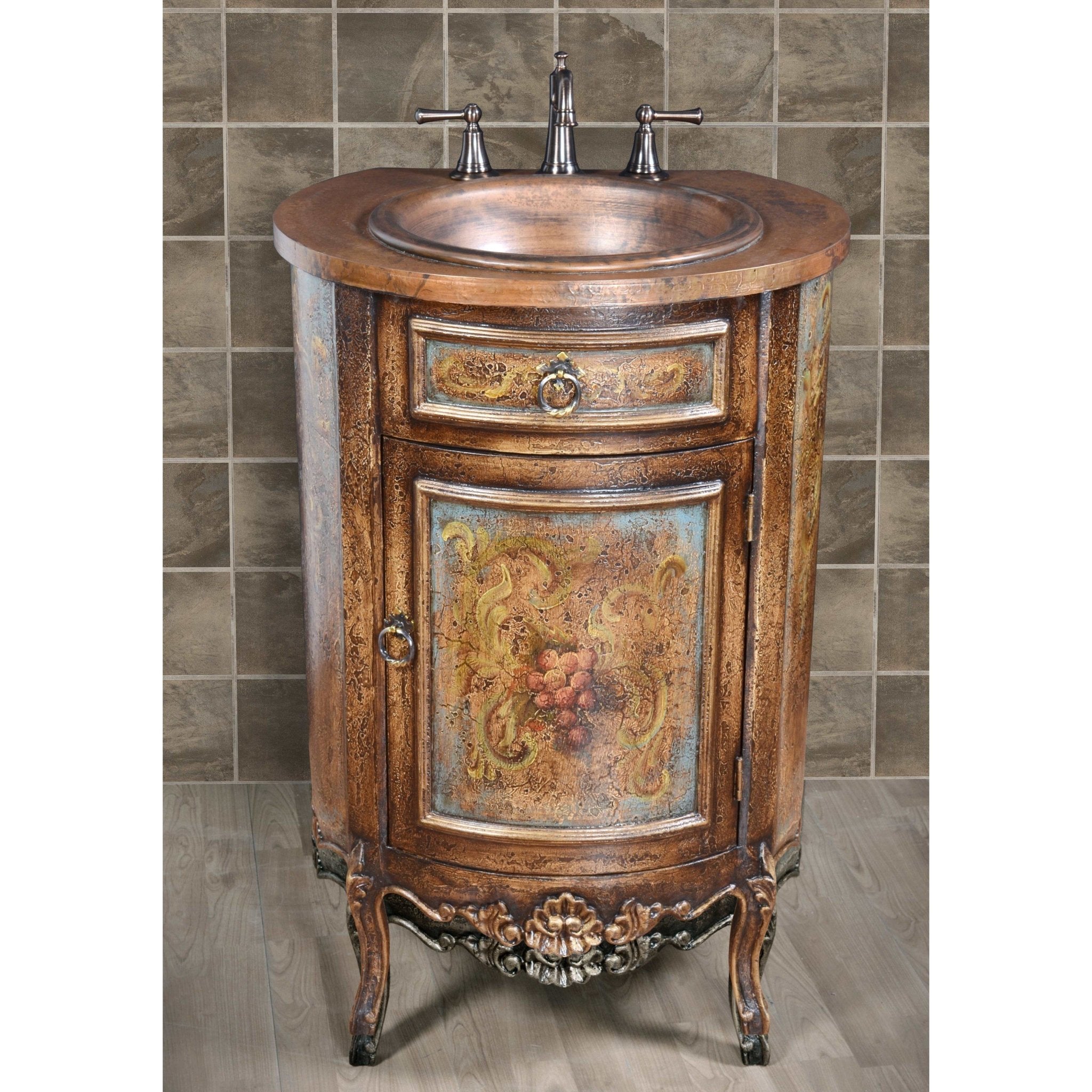 AFD Home Lima Copper Vanity - New Star Living