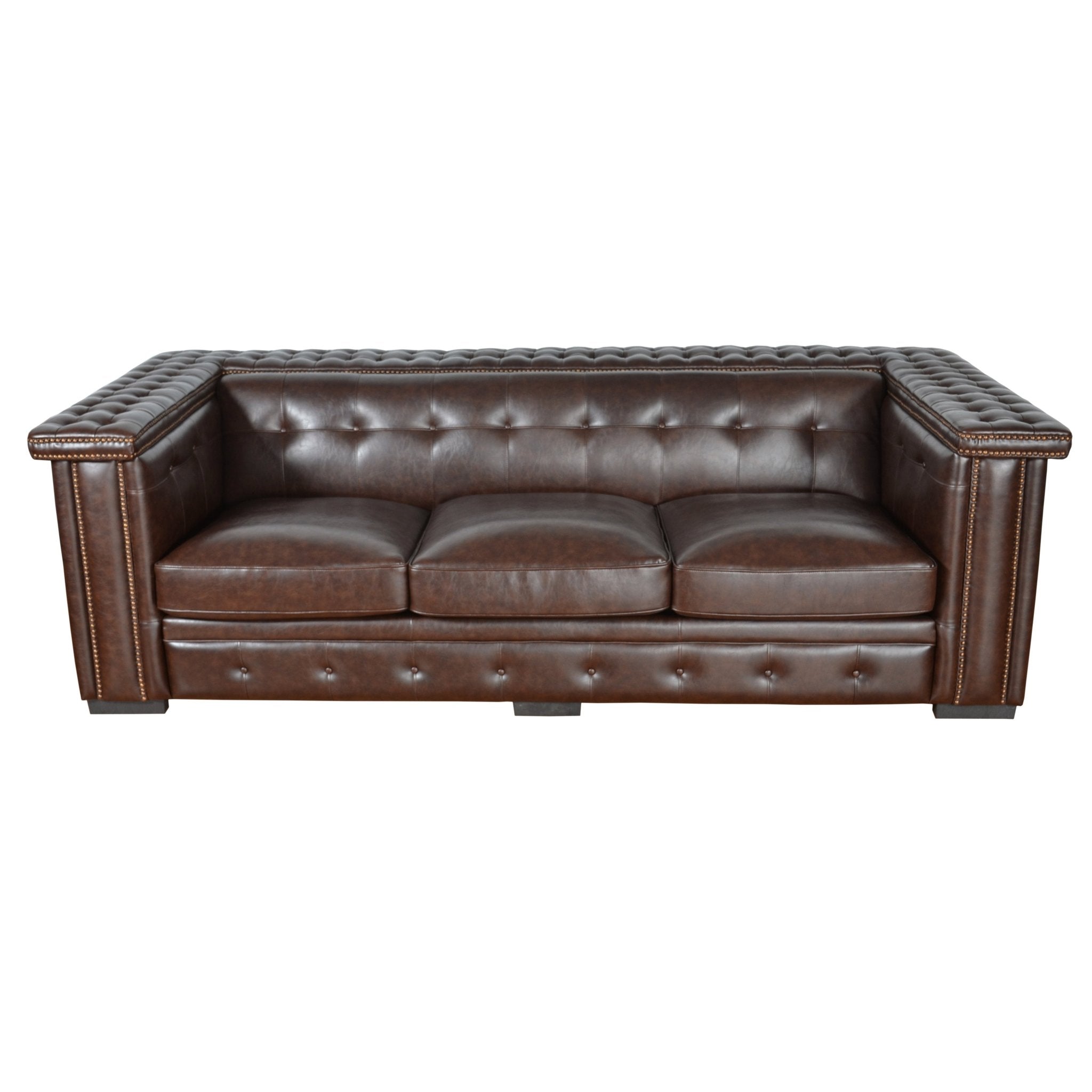AFD Home Micro Leather Bench Sofa - New Star Living