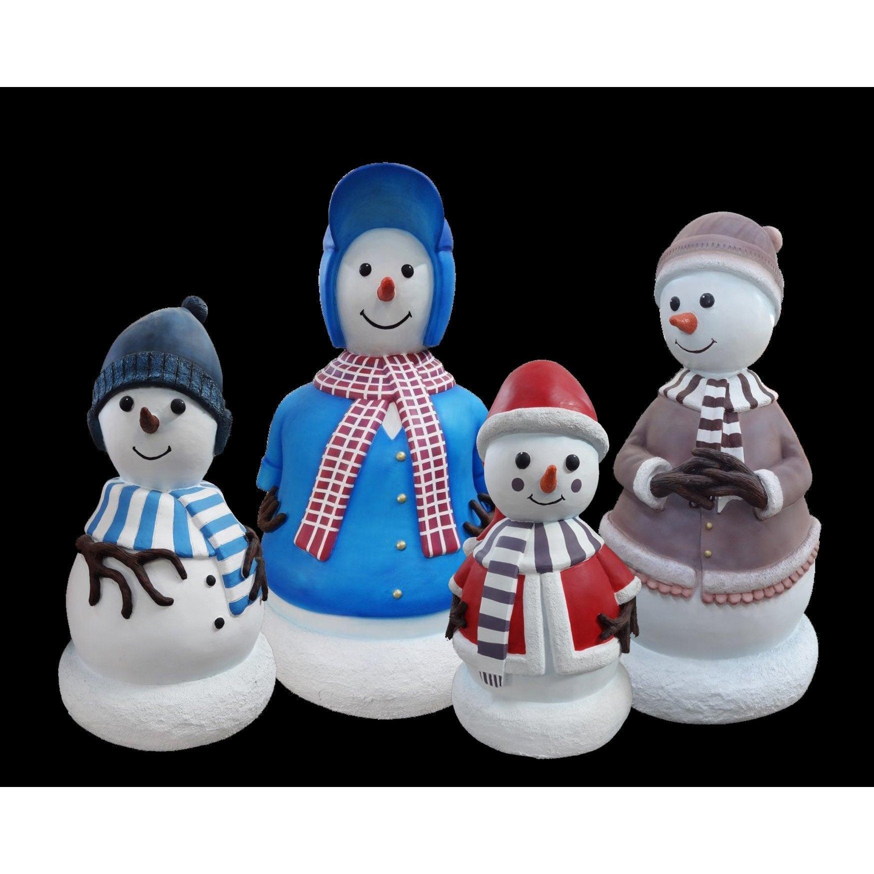 AFD Home Mini Snowman Family Set of 4 (KIT) - New Star Living