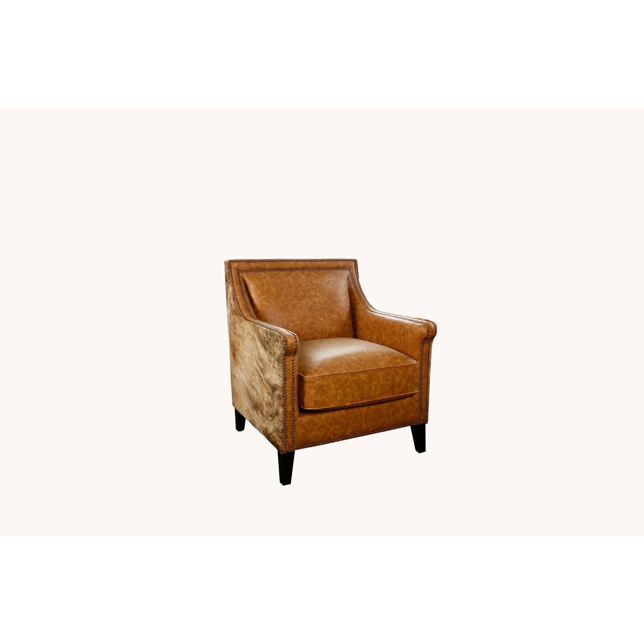 AFD Home Natural Hide Light Micro Club Chair - New Star Living