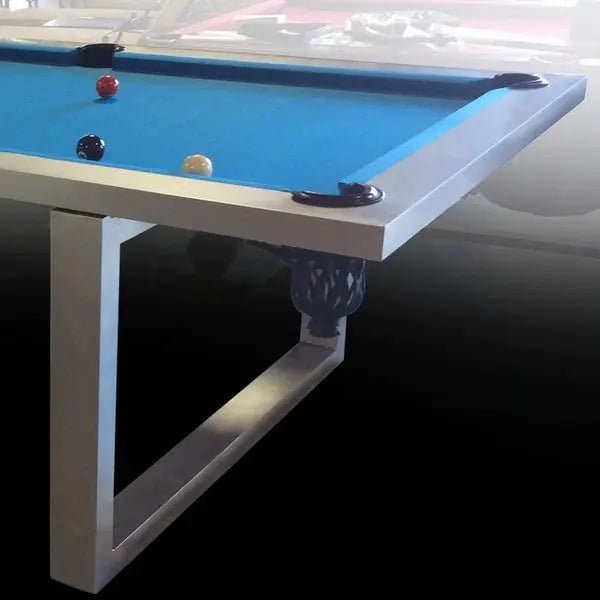 AFD Home New Modern Stainless Steel Pool Table Indoor/ Outdoor - New Star Living