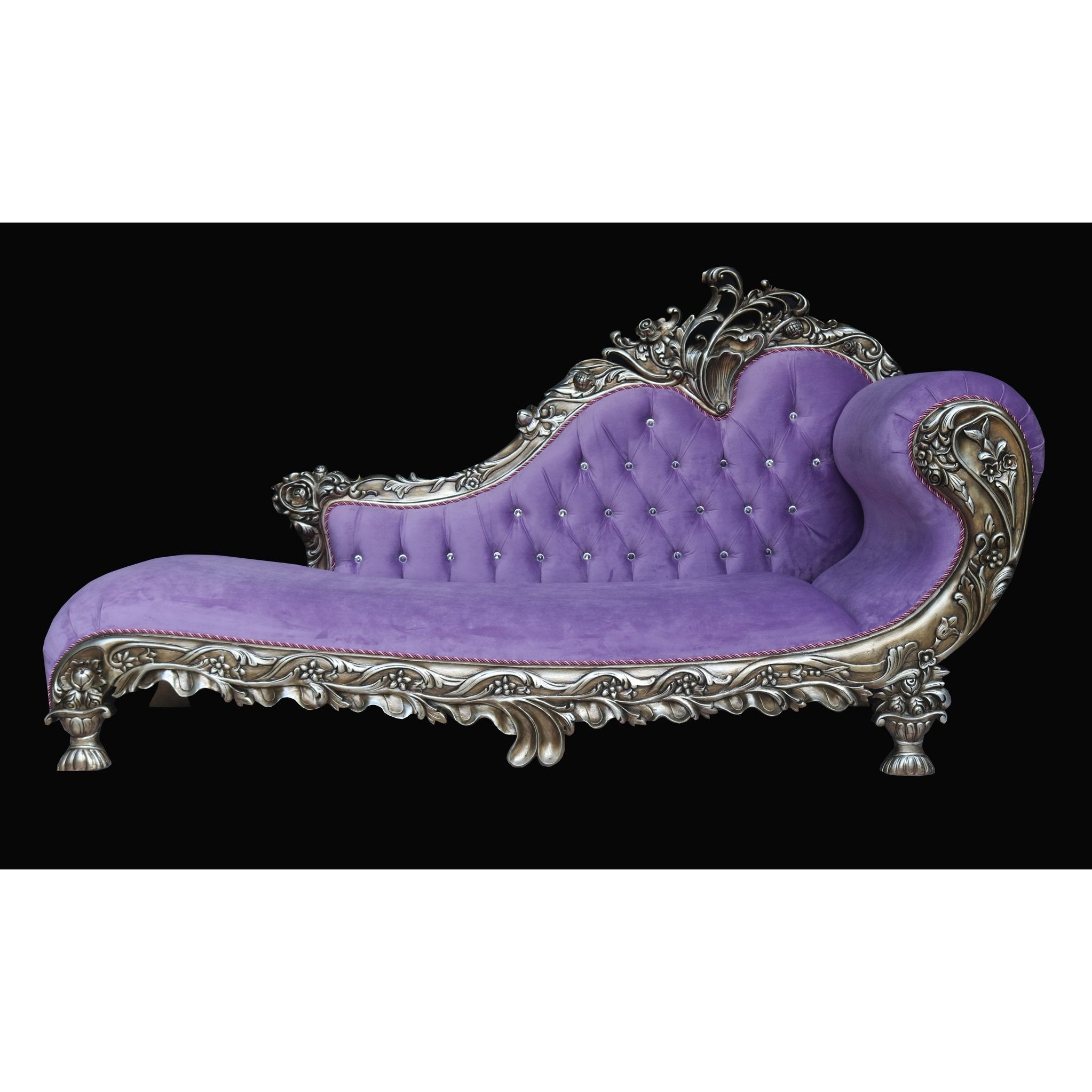 AFD Home Platine Lavender Chaise - New Star Living
