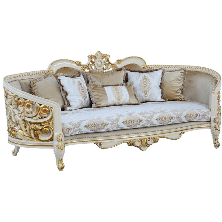 European Furniture - Bellagio 2 Piece Luxury Sofa Set - 30017-SL - New Star Living