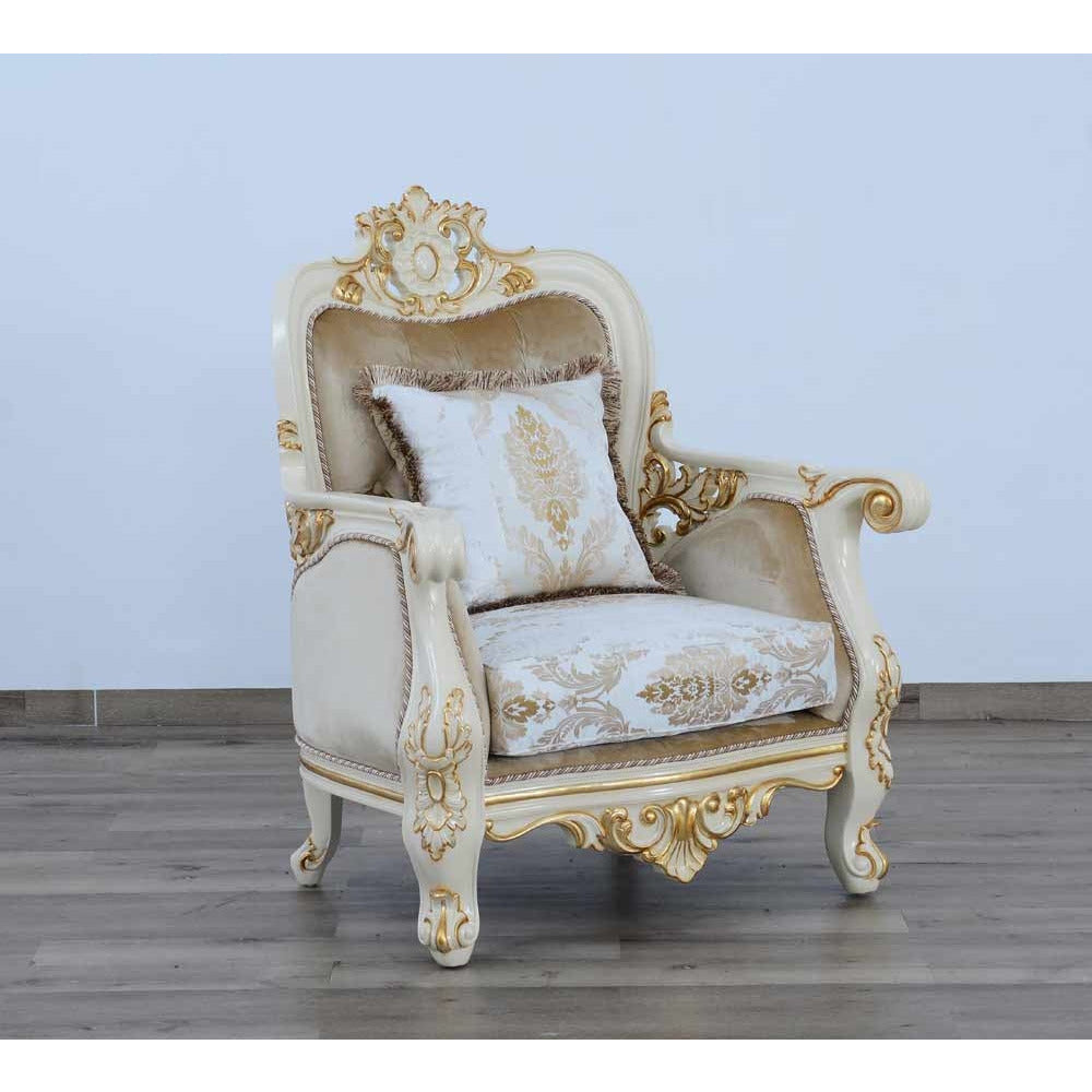 European Furniture - Bellagio Luxury Chair - 30017-C - New Star Living