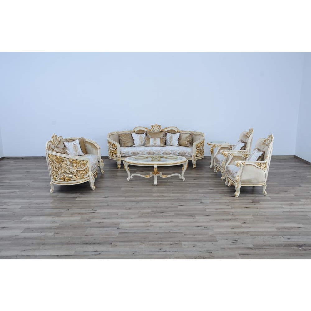 European Furniture - Bellagio 3 Piece Occasional Table Set - 30017-ET-CT - New Star Living