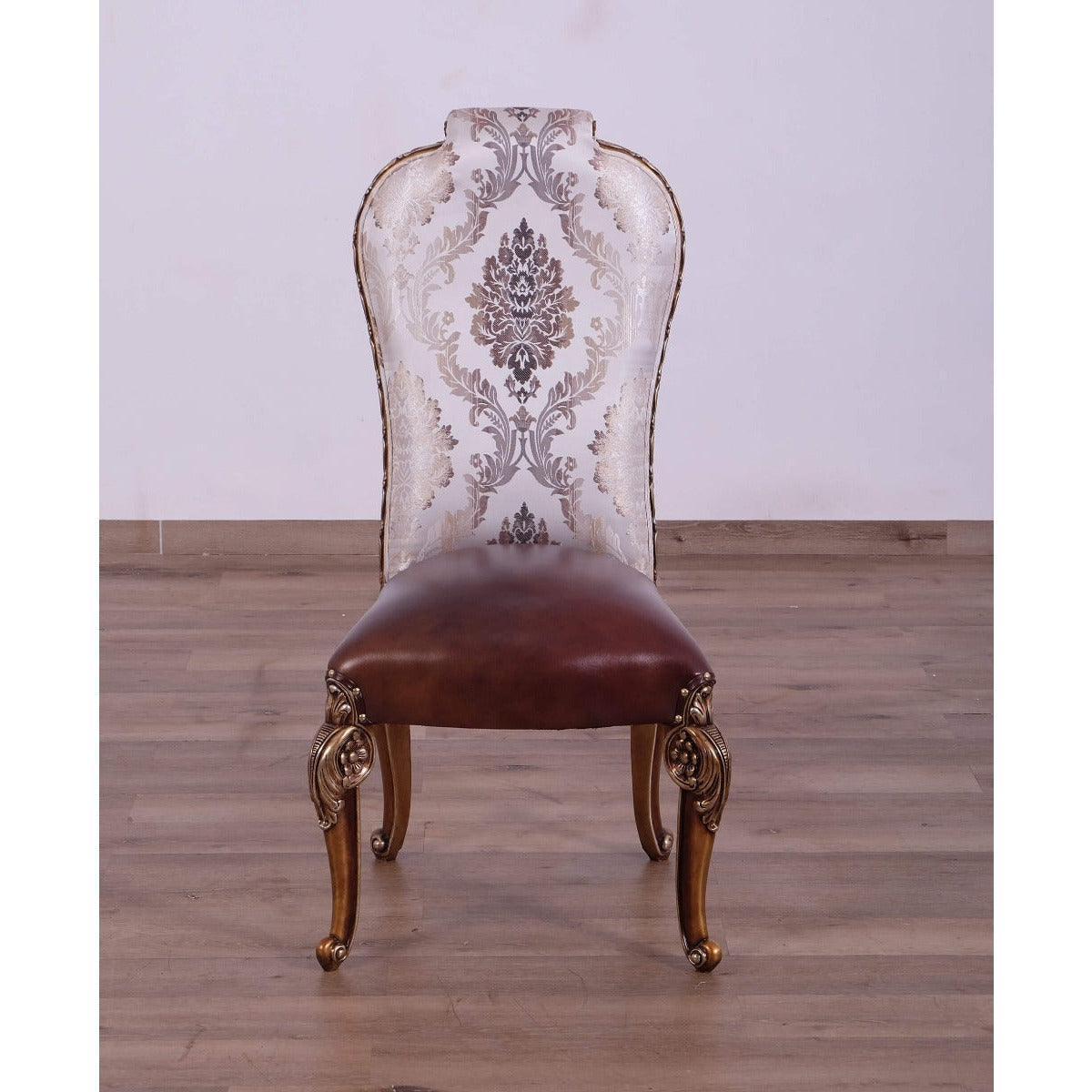 European Furniture - Bellagio Side Chair Set of 2 in Parisian Bronze - 40055-SC - New Star Living