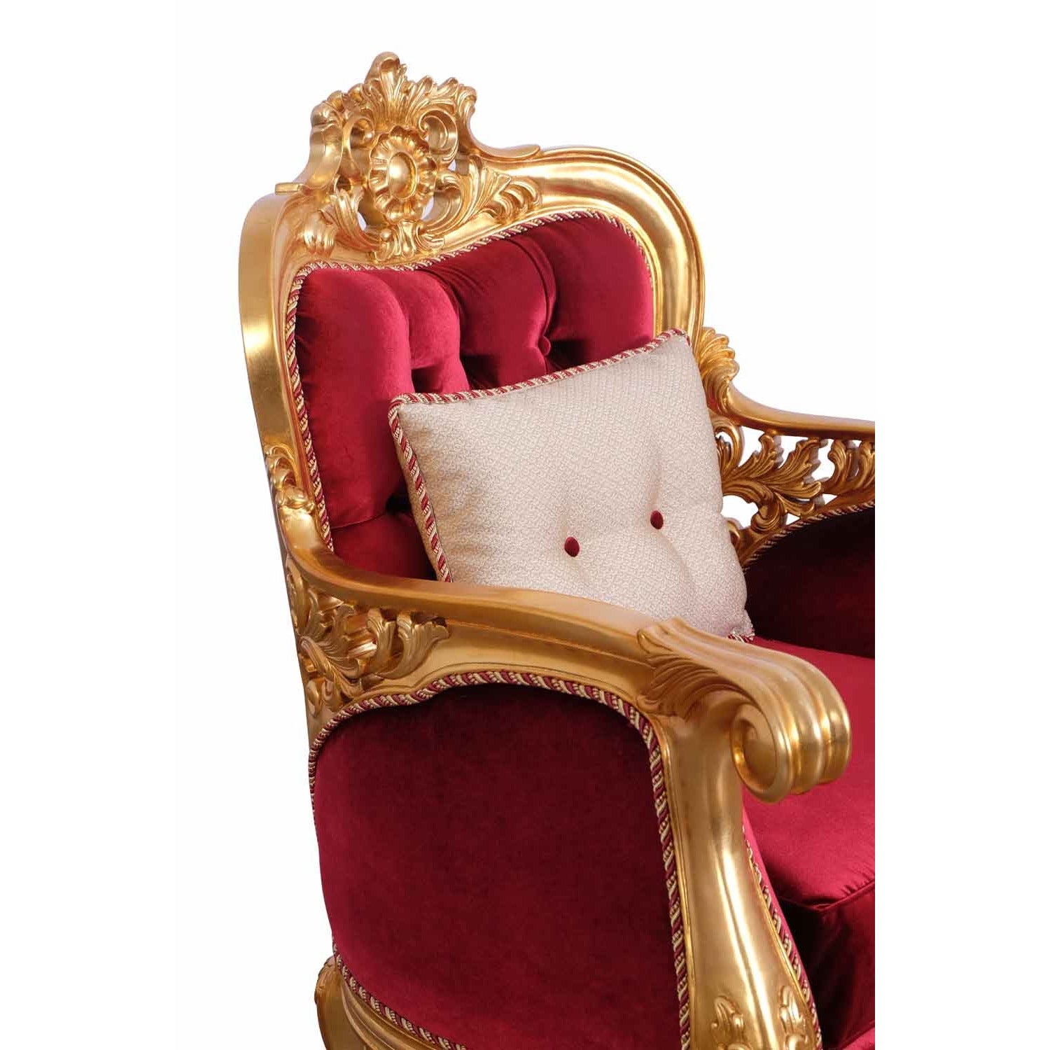 European Furniture - Bellagio II 3 Piece Luxury Living Room Set - 30015-SLC - New Star Living