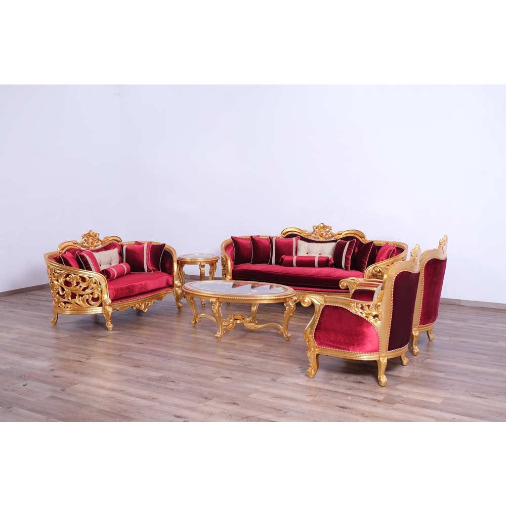 European Furniture - Bellagio II 3 Piece Occasional Table Set - 30015-CT-ET - New Star Living