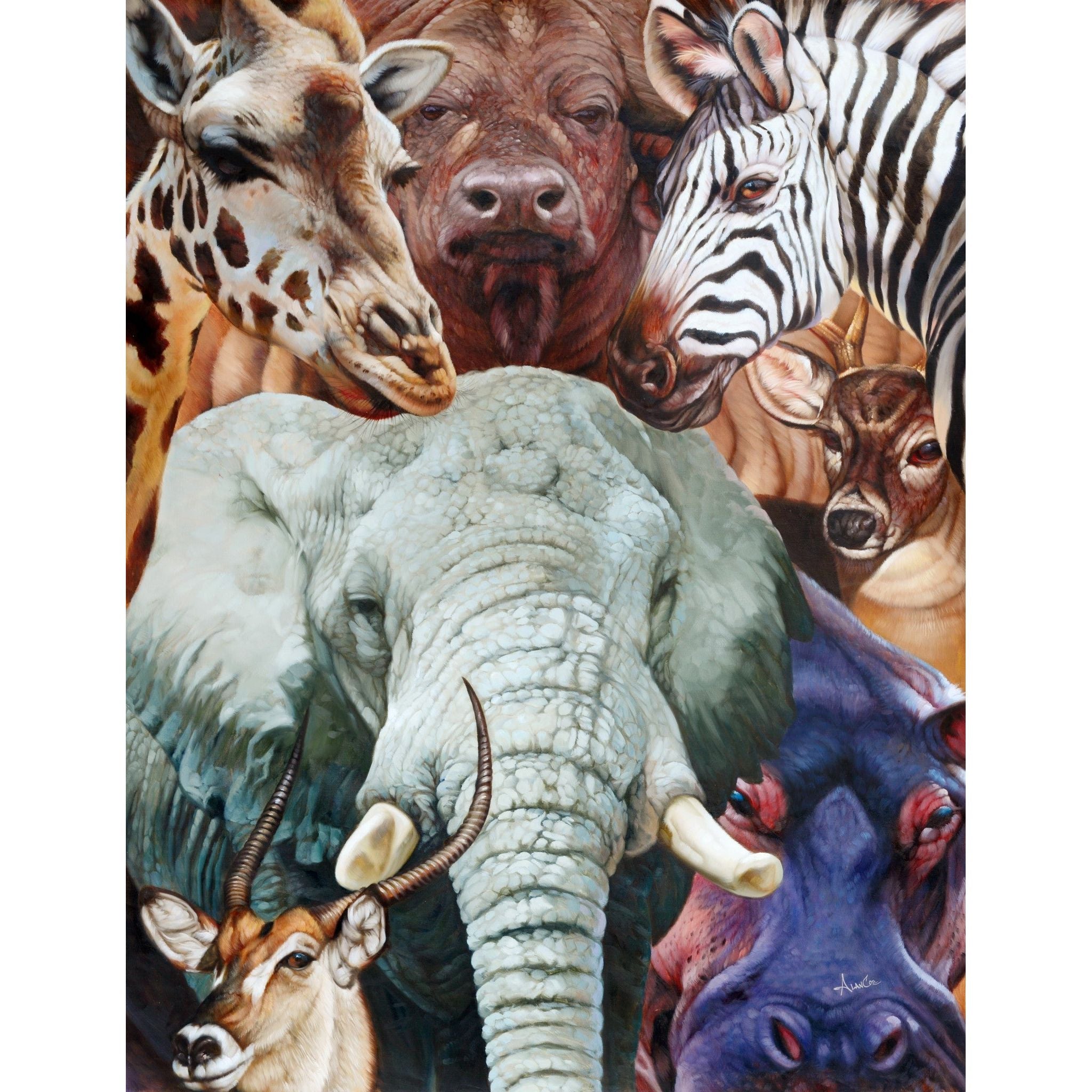 AFD Home  African Safari Gallery Wrap - New Star Living