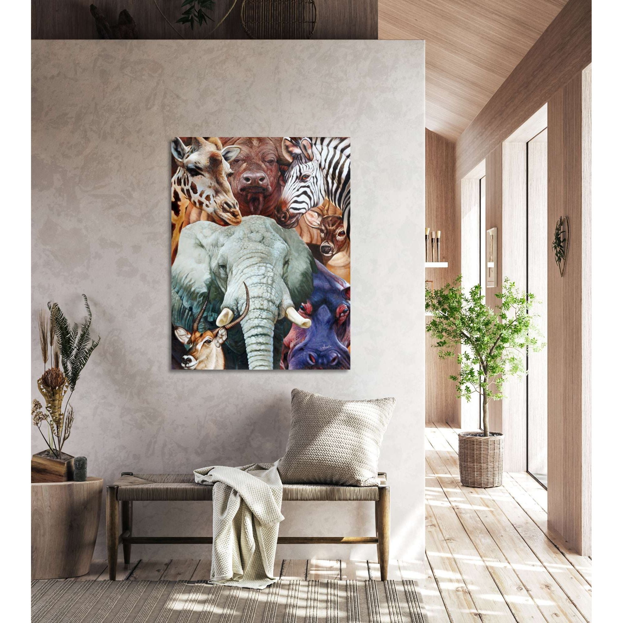 AFD Home  African Safari Gallery Wrap - New Star Living