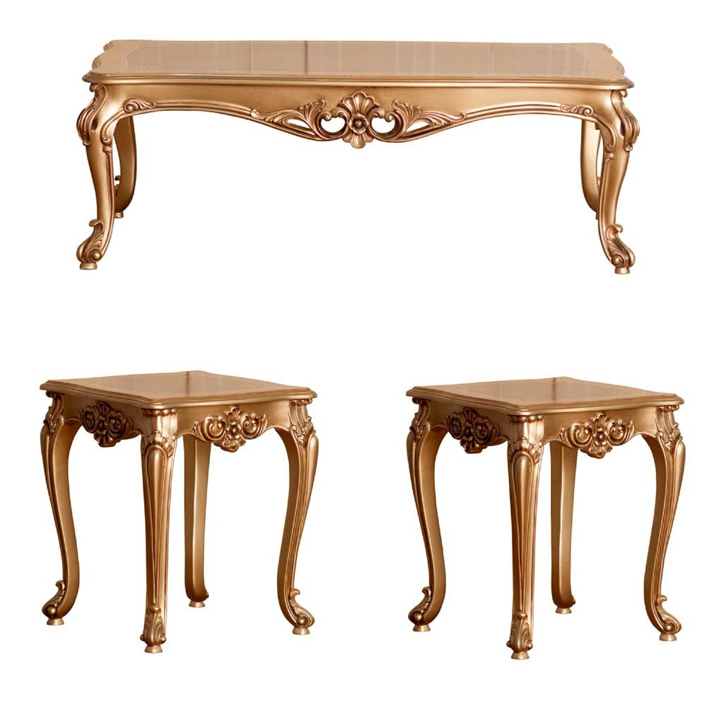European Furniture - Venezia Side Table - 34013-ET - New Star Living