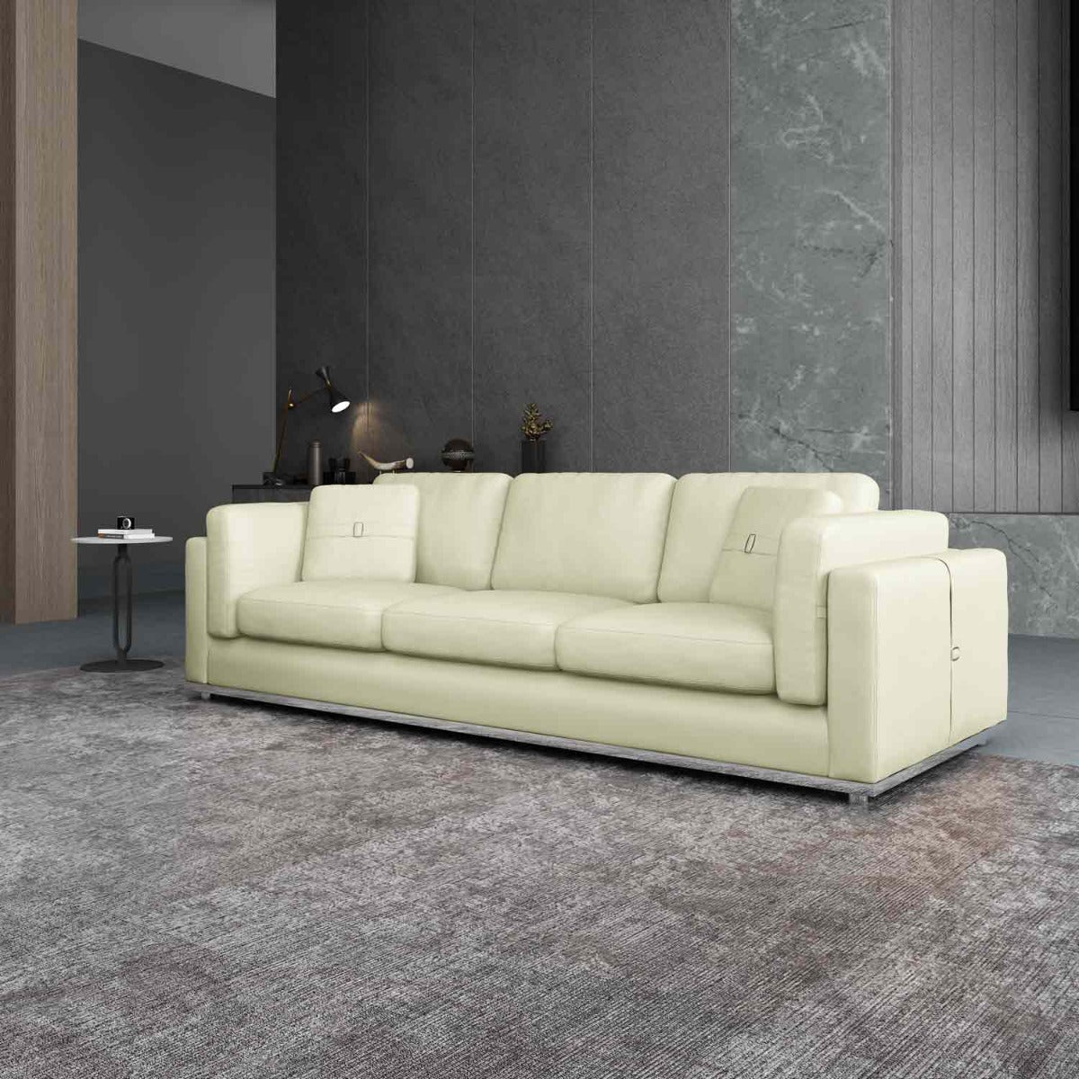 European Furniture - Picasso Sofa in Off White - 25551-S - New Star Living
