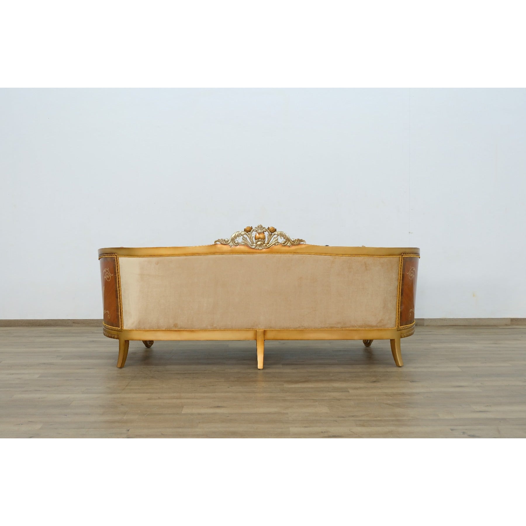 European Furniture - Luxor II Sofa in Black Gold - 68586-S - New Star Living