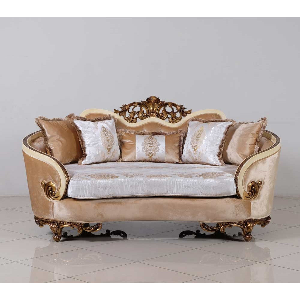 European Furniture - Rosabella 4 Piece Living Room Set - 36031-SL2C - New Star Living
