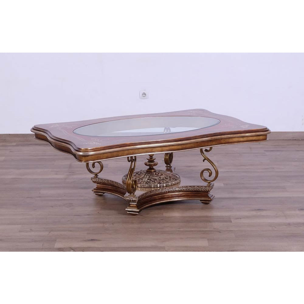 European Furniture - Rosella Luxury Coffee Table in Parisian Bronze - 44697-CT - New Star Living