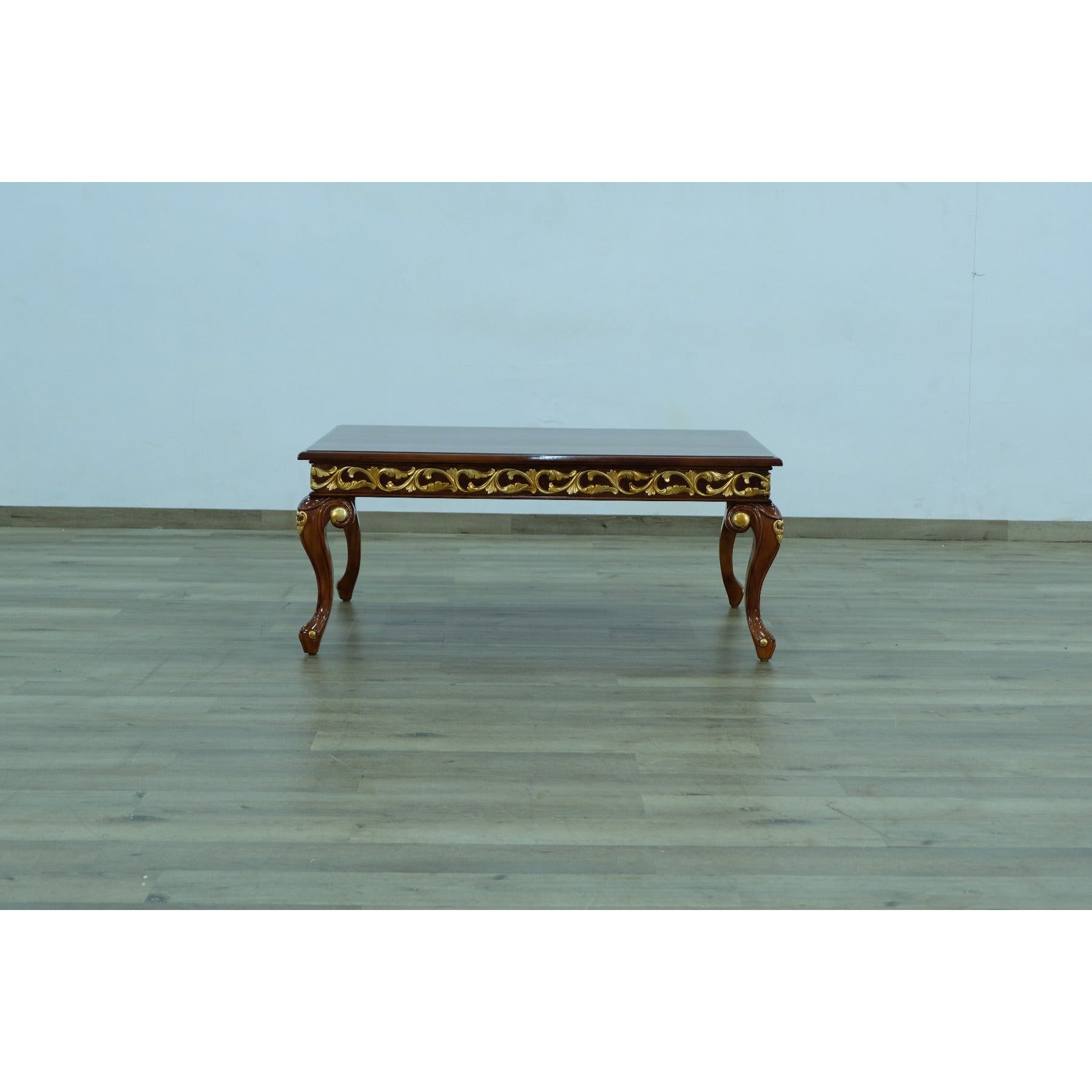 European Furniture - Fantasia II Coffee Table in Gold-Brown - 40019-CT - New Star Living