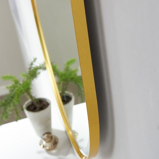 Vinnova 24'' Oval LED Lighted Accent Bathroom/Vanity Wall Mirror -813024O-LED-GF - New Star Living
