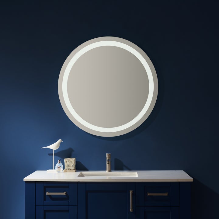 Vinnova 32''Modern & Contemporary LED Lighted Bathroom/Vanity Wall Mirror - 800032C-LED-NF - New Star Living