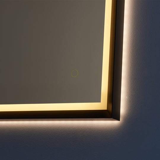 Vinnova 36'' Rectangle LED Lighted Accent Bathroom/Vanity Wall Mirror - 812036R-LED-AF - New Star Living
