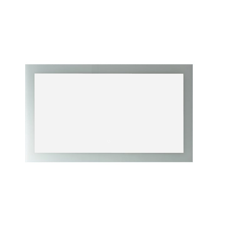 Vinnova 48'' Rectangle LED Lighted Accent Bathroom/Vanity Wall Mirror - 807048R-LED-AC - New Star Living