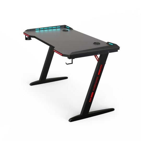 Vinnova Cuneo 48” Gaming Desk in Black- 658048-OD-BK - New Star Living