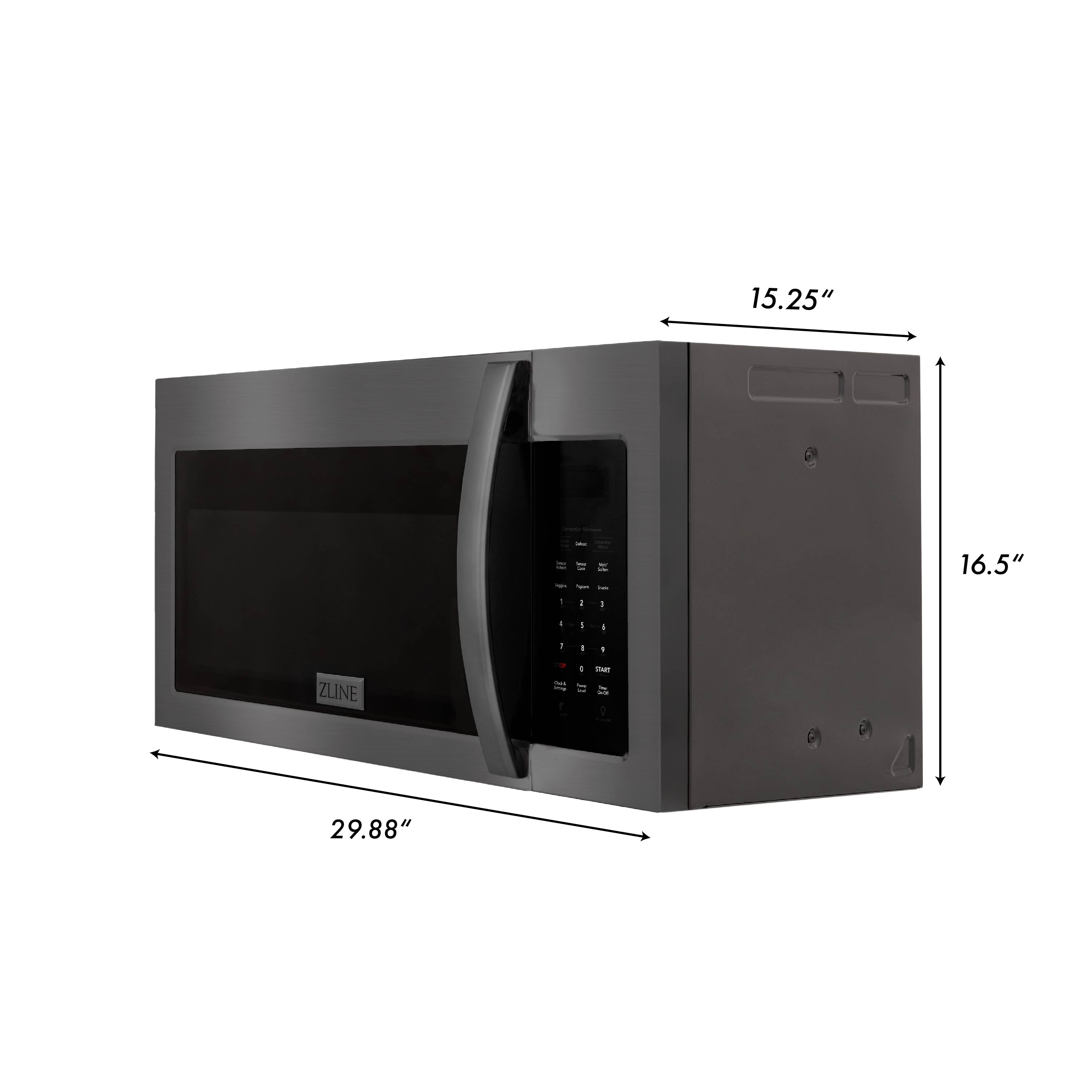 ZLINE Over the Range Convection Microwave Oven with Modern Handle and Color Options (MWO-OTR) - New Star Living
