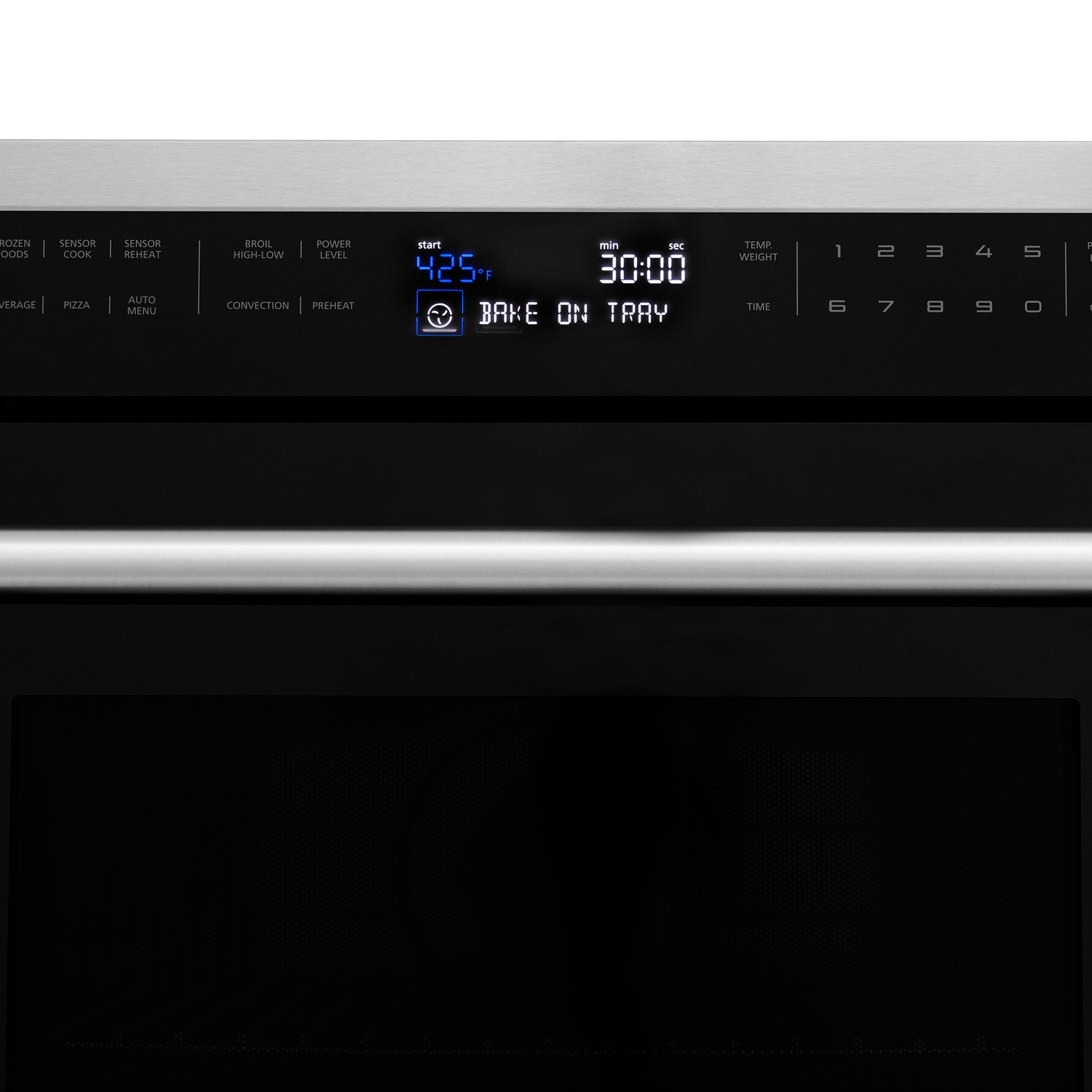 ZLINE 30 in. Microwave Oven in Stainless Steel with Traditional Handle (MWO-30) - New Star Living
