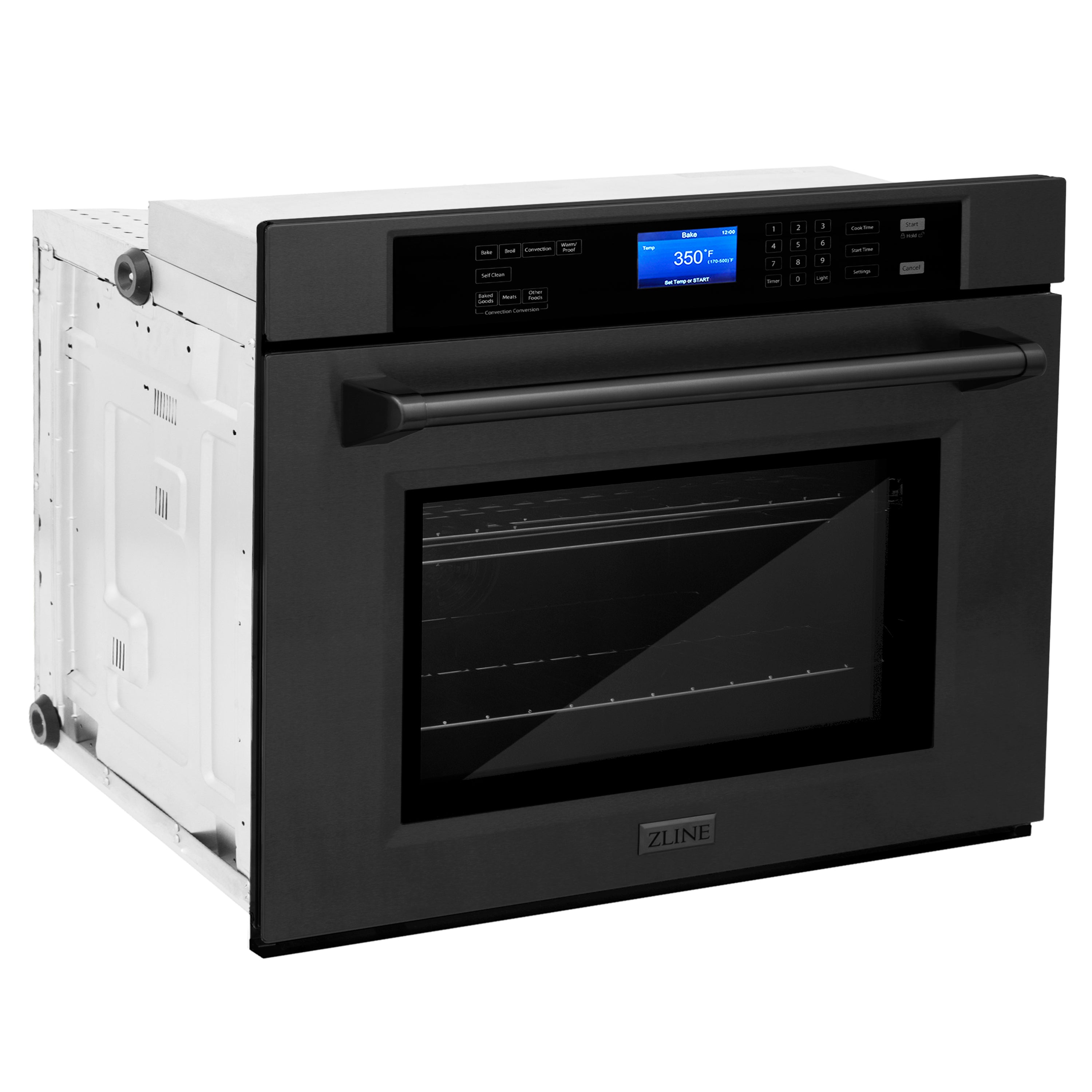 ZLINE 30" Professional Single Wall Oven with Self Clean and True Convection in Stainless Steel (AWS-30) - New Star Living