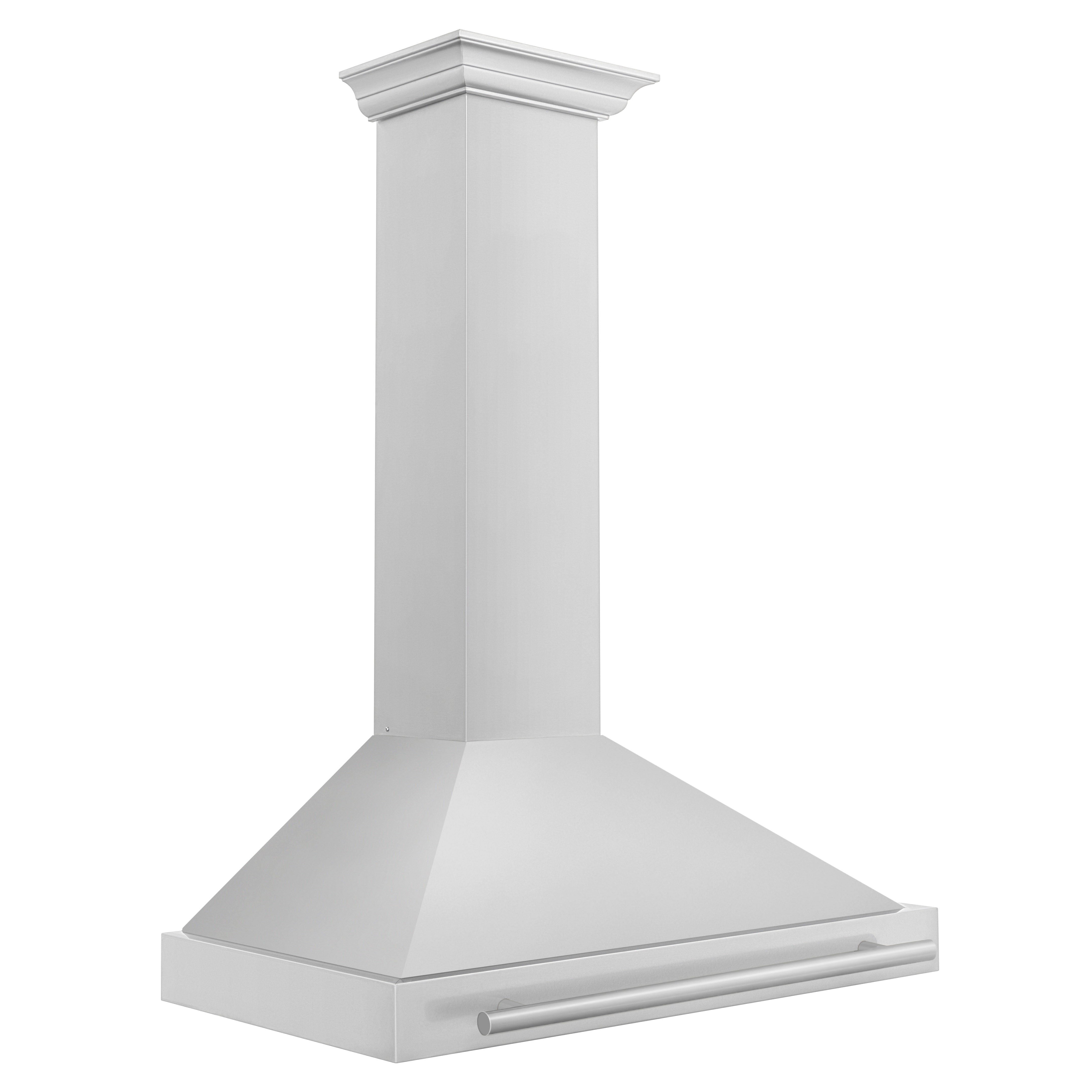 ZLINE 36 in. Stainless Steel Range Hood with Stainless Steel Handle and Color Options (KB4STX-36) - New Star Living