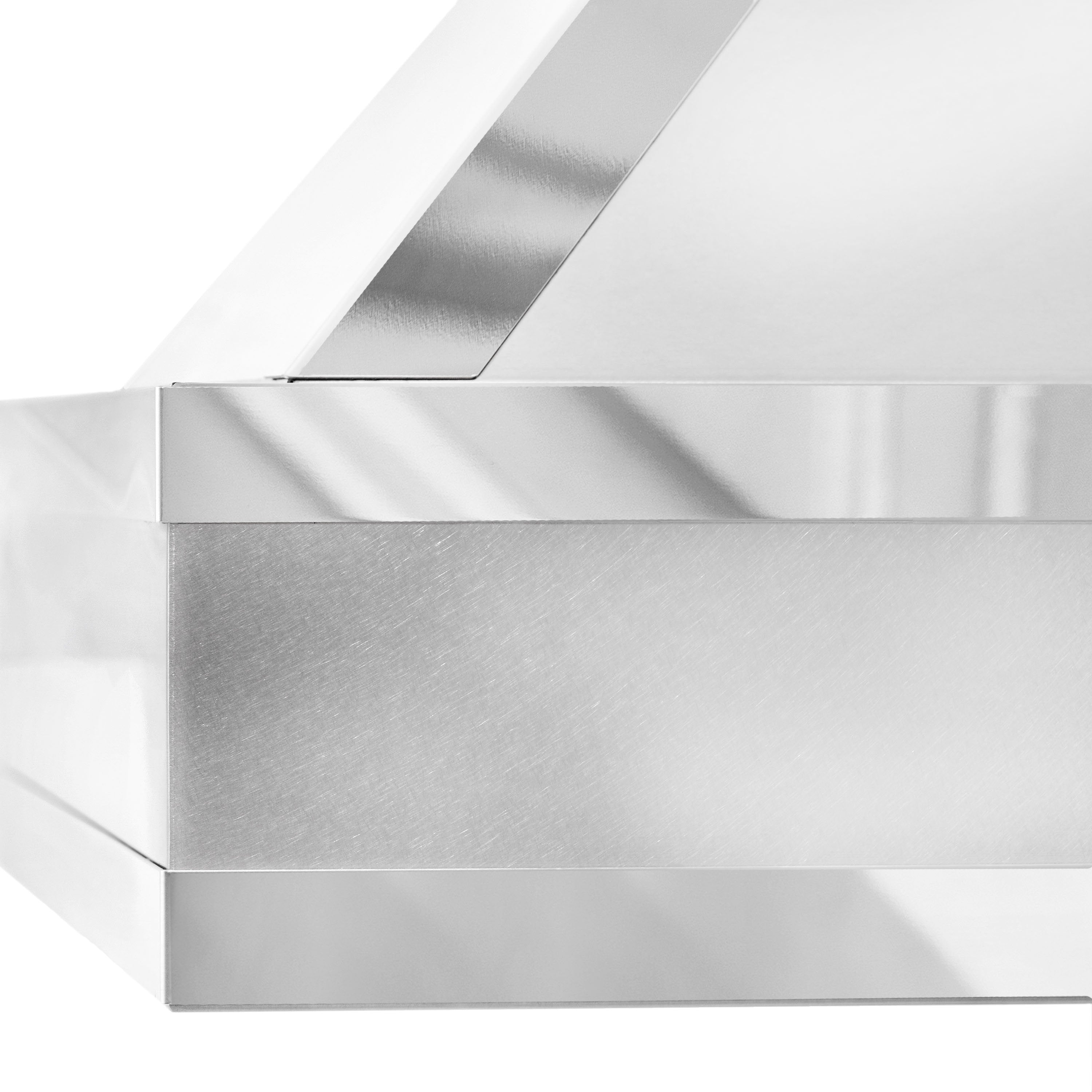 ZLINE Designer Series Wall Mount Range Hood in DuraSnow Stainless Steel with Mirror Accents (655MR) - New Star Living