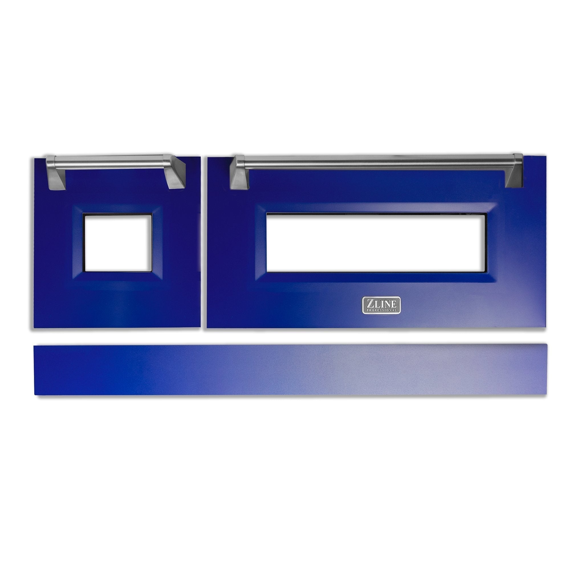 ZLINE 48" Range Door in DuraSnow® Stainless Steel with Color Options - Rustic Kitchen & Bath - ZLINE Kitchen and Bath